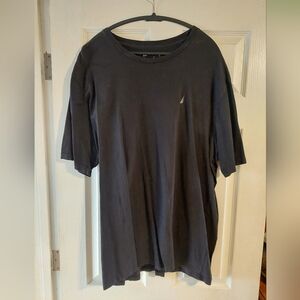 Nautica Men's Charcoal Short Sleeve Tee